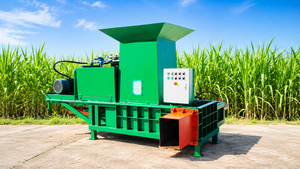 Machine hydraulique automatique pour la compression et le paillage des pailles agricoles avec moteur et boîte de vitesses, longue durée de vie - Product Image 4