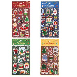 Adesivi in feltro: un accogliente <span class=keywords><strong>racconto</strong></span> natalizio invernale, adorabili decorazioni natalizie in feltro per la pianificazione. - Product Image 6