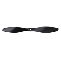T-HOBBY T8044 F3P 4D Hélice en carbone polymère noire pour avion RC à voilure fixe, accessoires de remplacement pour drone