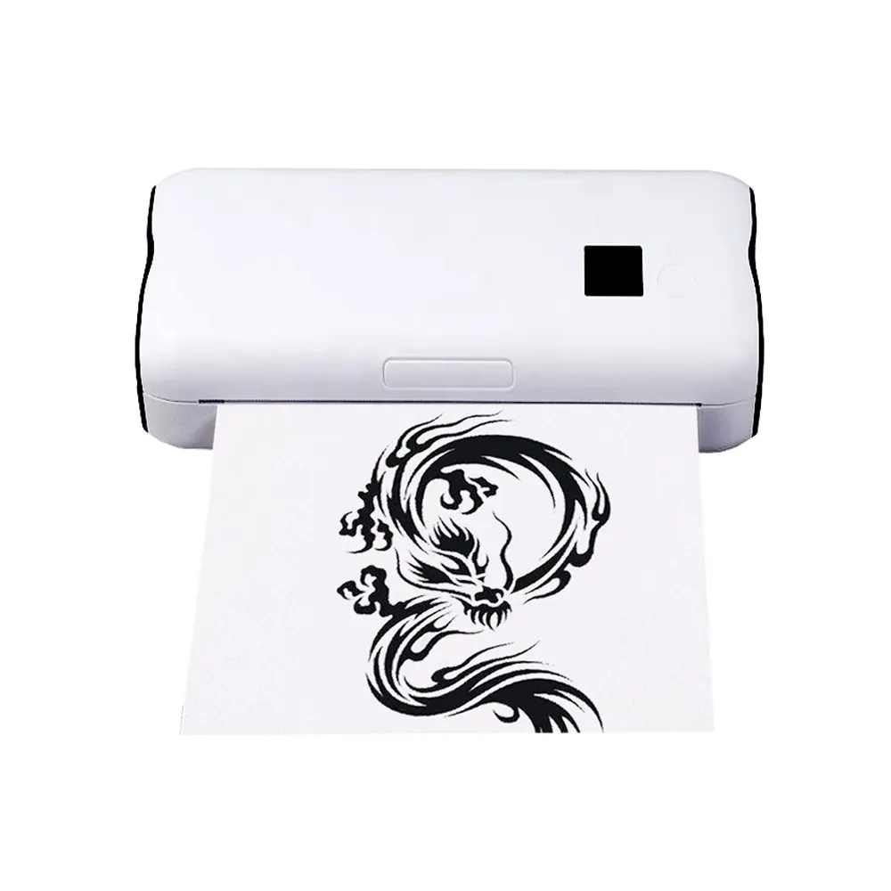 Batteria Wireless stampante di trasferimento del tatuaggio macchina portatile chiaro trasferimento del tatuaggio Stencil stampante fotocopiatrice termica