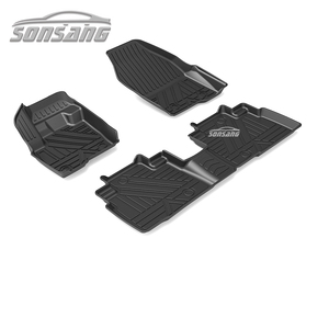 Tapis de sol de voiture SONSANG TPE pour Ford Edge 5 places 2015 2019 Tapis de voiture personnalisés toutes saisons - Product Image 1