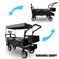 Vente en gros d'usine, chariot de plage pour enfants, chariot de pique-nique, chariot de camping