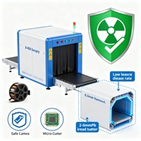 Pemindai Keamanan Sinar-X 10080A dengan Alarm Cerdas & Radiasi Rendah