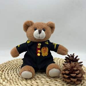 Giudice di trasferimento di calore orso uniforme orsacchiotto di peluche personalizzato orso bambola regalo Logo regalo - Product Image 4