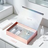 Boîte de sérum argentée de luxe de haute qualité, emballage de lotion, emballage de sérum cosmétique, boîte d'emballage de flacon de sérum pour la peau