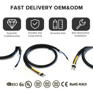 Harnais de câblage pour capteur de tension haute tension et de batterie à énergie nouvelle avec connecteurs à sertir pour applications automobiles - Product Image 4