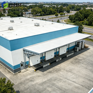 Refrigerated Warehouse Building Professional Grade Seismic Resistant Prefabricated <b>Metal</b> Beverage Chiller - Product Image 1