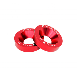 ปะเก็นสกรูแบบหนาสำหรับรถมอเตอร์ไซค์,แผ่นรองป้องกันแบตเตอรี่ทำจากอะลูมิเนียมอัลลอย M6สำหรับตก<span class=keywords><strong>แต่ง</strong></span> - Product Image 3