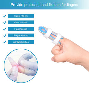 Tutore per dito blu per dito mignolo, anello o indice, raddrizzatore per pollice rotto, supporto per dita per artrite - Product Image 5