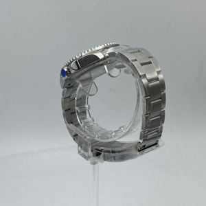 Montre mécanique automatique pour homme avec mouvement NH35, acier inoxydable, verre saphir, cadran arabe, style décontracté - Product Image 4