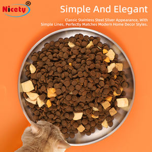 Fabrika Çıkışı Özel Tasarım Çevre Dostu Paslanmaz Çelik Evcil Hayvan Mama Kabı Kaymaz ve Köpek Mama Kabı - Product Image 5