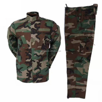 Uniforme tactique de camouflage vert olive Rip-Stop sur mesure BDU ACU vert