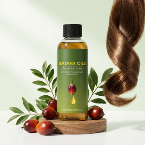 Kit <span class=keywords><strong>de</strong></span> soin capillaire bio à l'huile <span class=keywords><strong>de</strong></span> Batana - Arrête la chute des cheveux, répare les <span class=keywords><strong>pointes</strong></span> fourchues, élimine les pellicules et dompte les frisottis pour des cheveux lisses - Product Image 4