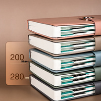 Carnet personnalisé B5 taille A5 planificateur hebdomadaire planificateur quotidien en cuir PU