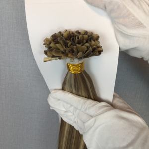 Extensiones de Cabello Humano 100% Remy con Queratina Italiana Pre-Adherida, Doble Trama, Punta en U, Venta al Por Mayor Dragonbeauty - Product Image 4