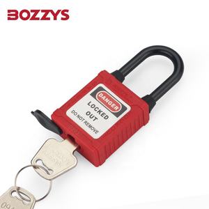 एक समान और मास्टर कीड नायलॉन सुरक्षा पैडलॉक धूल-प्रूफ और लॉक-आउट के लिए बिजली के साथ 38 मिमी की शॉकलेस - Product Image 6