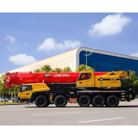 Promotion : Grue mobile sur camion STC1000C5-8 de 100 tonnes pour levage lourd et travaux de construction – Offre spéciale