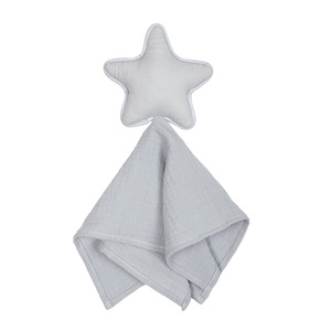 Manta <span class=keywords><strong>de</strong></span> Seguridad para Recién Nacidos 100% Algodón Muselina con Diseño <span class=keywords><strong>de</strong></span> Estrellas, Luna y Nubes, Manta <span class=keywords><strong>de</strong></span> Muselina Suave al Tacto para Bebés - Product Image 6