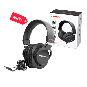 Casque studio Audfine DDP RTS AH2300 avec haut-parleurs néodyme de 50 mm et réduction de bruit pour le mixage et le DJing - Product Image 1