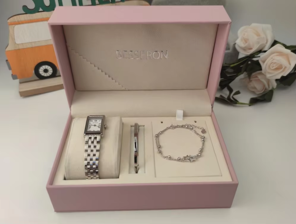 Pink WATCH BOX (ONLY WATCH BOX)