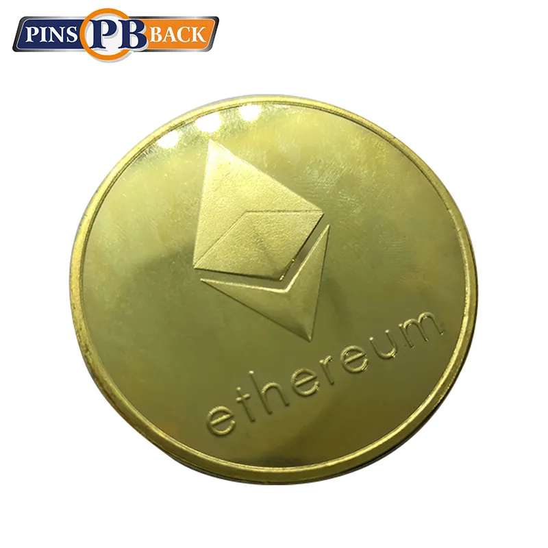 High Quality Customized Logo Metal Coin Collection 1.5 Inch Collectable Challenge Gold Souvenir Coin