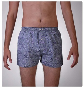 Calzoncillos bóxer de algodón hechos en Turquía para hombre, ropa interior con logotipo de talla personalizada y moda al por mayor, cadenas de suministro ágiles para hombre negro - Product Image 2