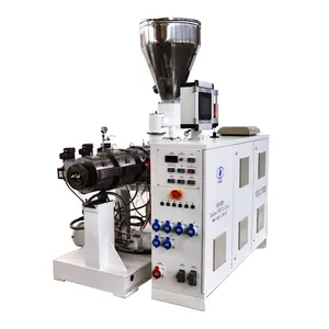 New Technology Melting UPVC Plastic Extruder quick assembling block type conic twin /double screw extruder production Machine