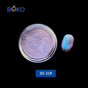 BOKO-pigmento camaleón ojo de gato para uñas, macaron polvo magnético, Serie de color <span class=keywords><strong>nude</strong></span>, venta al por mayor de fábrica - Product Image 6