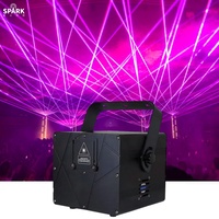 Projecteur laser RGB SP 5W pour DJ, scène, discothèque, avec contrôle DMX512 et angle de balayage de 60° pour clubs et lieux événementiels