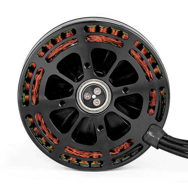 T-MOTOR MN1010 KV90 KV135 High Efficient Heavy Lift Max Thrust 16KG Cargo Drone UAV Motor Supplier