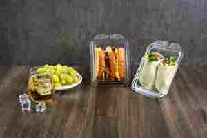 Caja de embalaje de burrito a prueba de manipulaciones transparente con tapa abatible segura reciclable y para bocadillos uso industrial de alimentos - Product Image 2