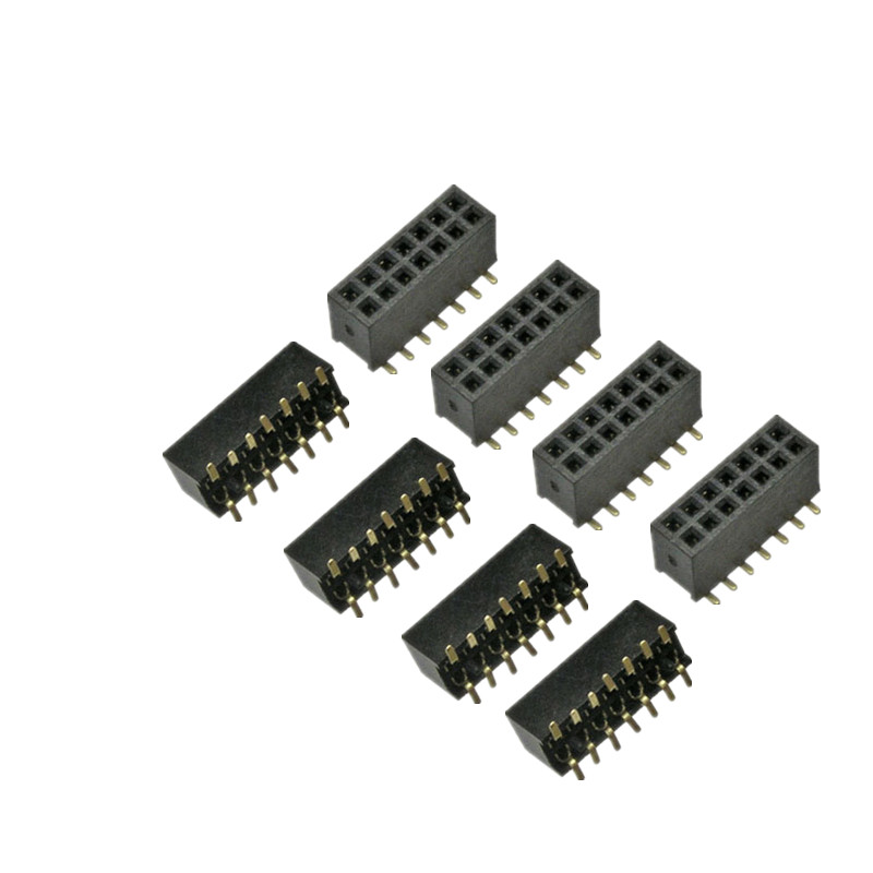 1.27MM Elevator SHROUDED HEADER SMT Female Header