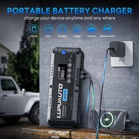 Chargeur de batterie de voiture portable 4-en-1 4000A, batterie externe, gonfleur de pneus avec lumière LED, compresseur d'air 160 PSI, booster de batterie