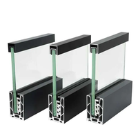 Pulverbeschichtetes Aluminium-Glas-Geländersystem für den Modernen Wohn- und Gewerbebau-Markt