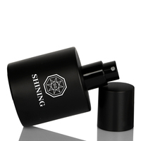 Flacon en verre pour huile de parfum, 50 ml, vide, coloré, unique, de haute qualité