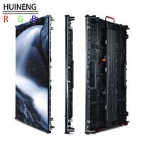 P2.6 P2.97 P3.91 P4.81 Armoire coulée sous pression Fond de scène géant Écran d'affichage LED HD à louer en extérieur polychrome