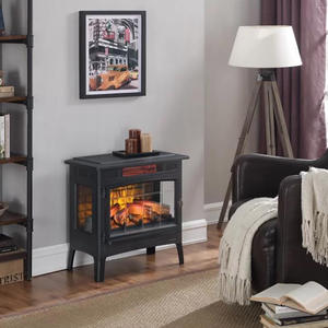 Estufa <span class=keywords><strong>de</strong></span> leña <span class=keywords><strong>de</strong></span> doble <span class=keywords><strong>puerta</strong></span> para interior, estufa <span class=keywords><strong>de</strong></span> hierro fundido <span class=keywords><strong>con</strong></span> horno para quemar madera - Product Image 4