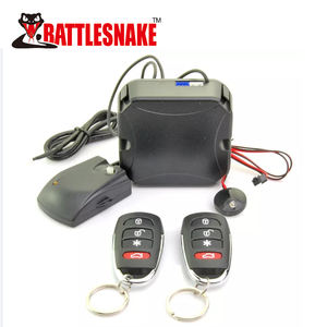 Système d'alarme de voiture à télécommande universelle Alarme <span class=keywords><strong>antivol</strong></span> de voiture à sens unique avec interrupteur à distance Verrouillage Déverrouillage - Product Image 4