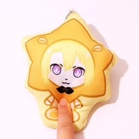 Pas cher Anime Dakimakura Mini Strap Spherical Type Custom Printing 3d Pillow Keychain