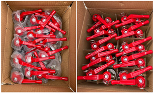 Extincteur à poudre sèche de type chariot 100lbs 150LBS avec valve, équipement de lutte contre l'incendie, vente chaude - Product Image 6