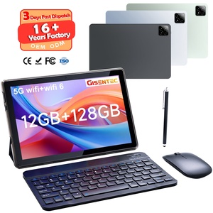 <span class=keywords><strong>10</strong></span> pouces 12GB 128GB 5g Wifi Rockchip avec stylo clavier ordinateur portable jeu éducatif affaires tablette Tab Android tablette PC tablette - Product Image 1
