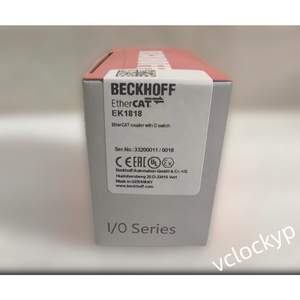 EK1818 Beckhoff NEUF en boîte, module PLC, coupleur EtherCAT avec 8 entrées et 4 sorties - Product Image 1