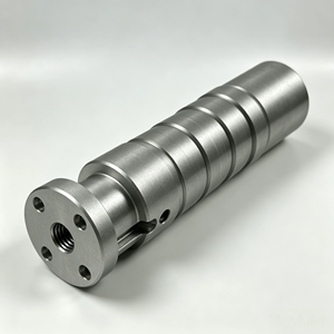 แกนขับเคลื่อนเหล็กกลึง CNC แบบกำหนดเอง พร้อมร่องเกลียวและร่องลิ่มสำหรับการขึ้นรูปด้วยเครื่องจักร - Product Image 2