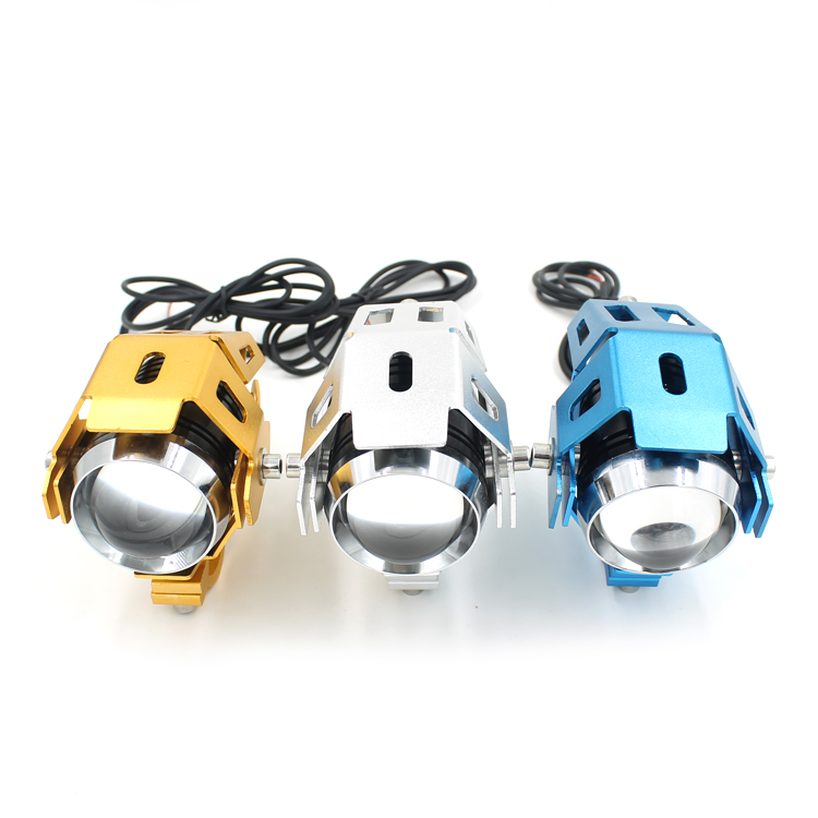 Оптовая продажа, заводская цена, водонепроницаемая светодиодная фара 15 вт U5, мотоциклетная фара ip67