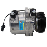 Compresseur d'air 9520158J00 12V 4PK Compresseur de climatisation de voiture 95200-58J40 pour Suzuki Every DA64 Wagon 2012-2017