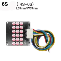 Module d'équilibrage de courant élevé 5,5A pour batterie au lithium ternaire 3-21S, carte de batterie au lithium haute précision 5mV