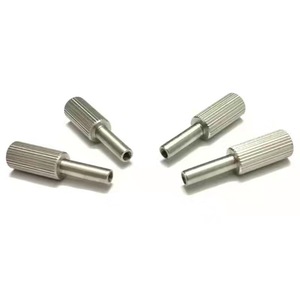 Vis à serrage manuel moletées, diamètre 25 mm, longueur 100 mm, usinées avec précision sur tour CNC, pour assemblage mécanique - Product Image 2