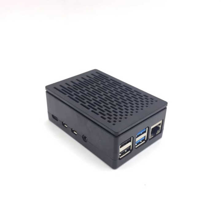 New Arrived Raspberry  Pi4 Case Shell Box Cover Can Be Installed with Fan Heatsink and Touch Screen for Raspberry Pi 4 case