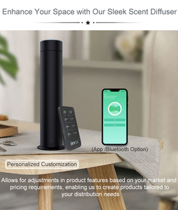 Diffusore di Aromi Wireless Ricaricabile USB con Luce a 5 Colori, 150ml, in Alluminio, per App, Batteria da 4000mAh, Grande Capacità, Macchina per Profumi di Lusso - Product Image 3