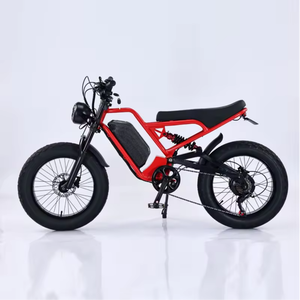 Bicicleta de Montaña para Adultos, Rápida, de 20 Pulgadas, con Cuadro de Aluminio, Suspensión Trasera, Batería de Litio de 48V 1500W, Neumáticos Anchos para Nieve y Terreno Difícil - Product Image 2